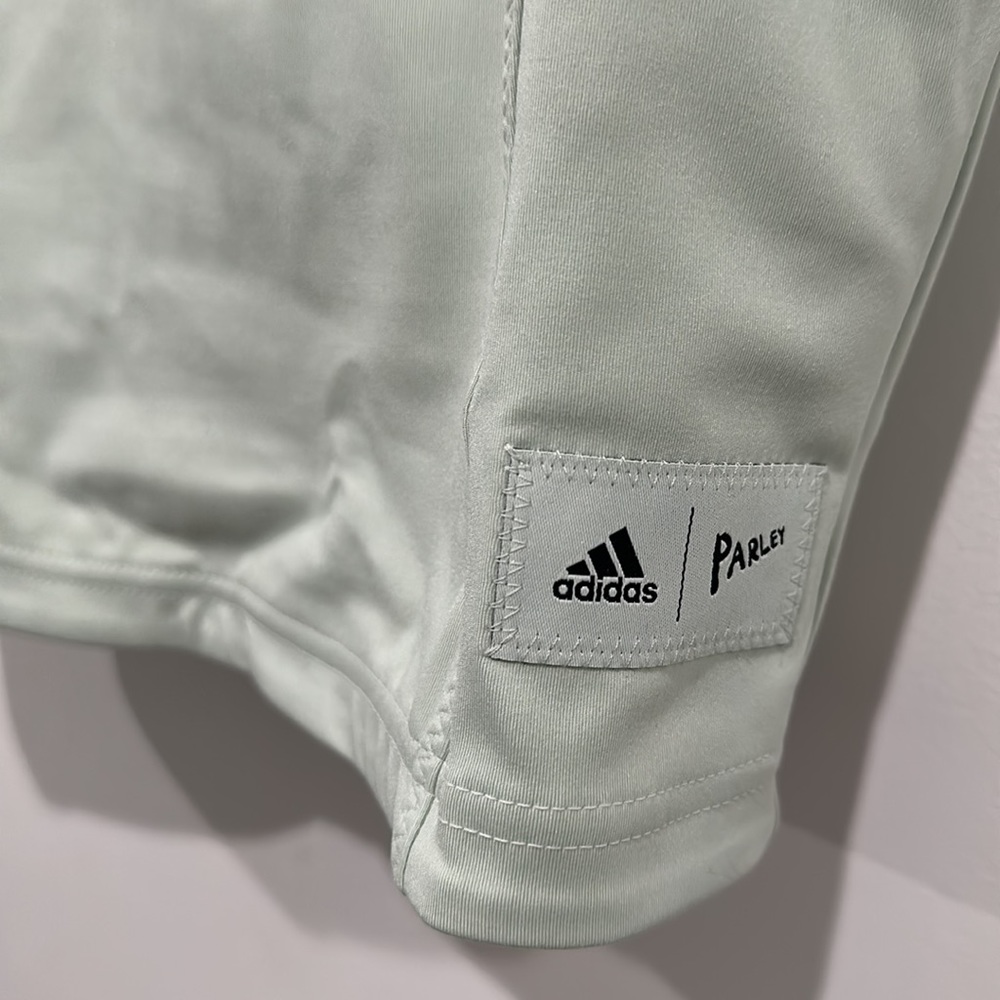 Adidas PARLEY RUN FOR THE OCEANS CROPPED TANK TOP Size L - Picture 8 of 15